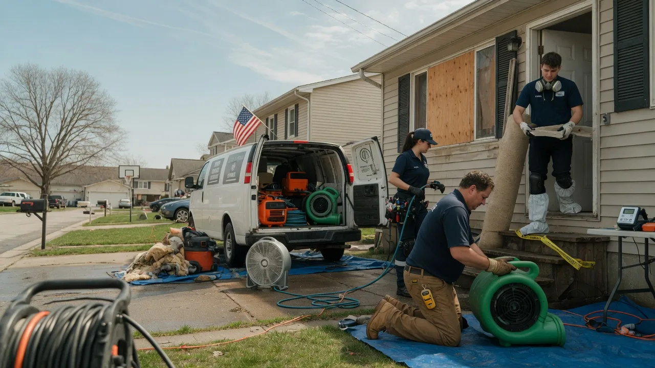 Water Damage Restoration in Warrington, PA near me